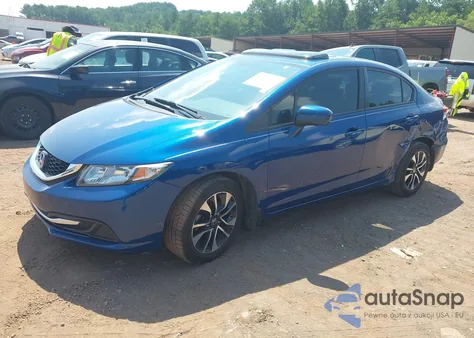 2015 Honda Civic Ex from USA, damaged, VIN 19XFB2F89FE086339